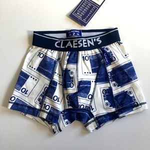 Claesens boys boxers NWT size 2 95% cotton
